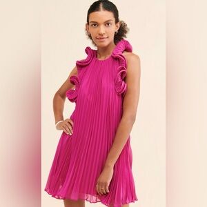 AMUR Pink Mini Dress. Size 6. New with tags, never worn.